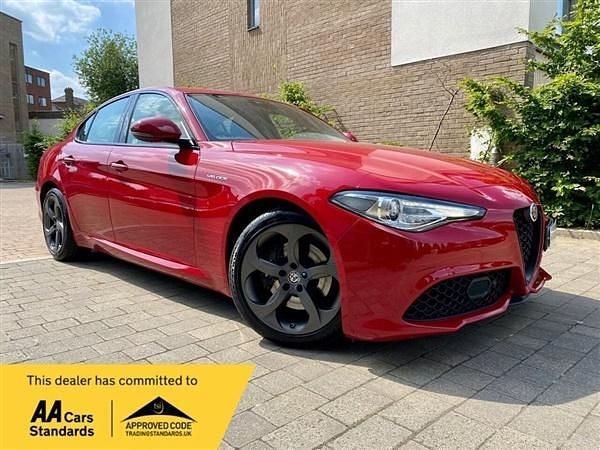 Red Used 2017 Alfa Romeo Giulia Veloce Sedan | £19,995 (Expensive) - Image 1/4