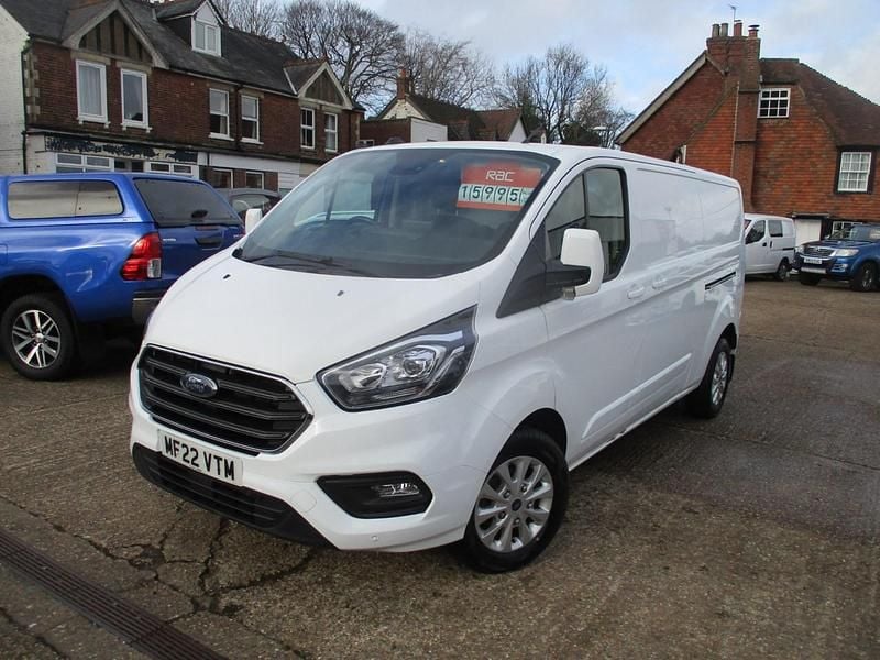 Used Ford Transit Custom Limited 130 HP (95 kW) 2022 White Van