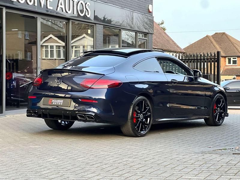 Used Mercedes C300 AMG Line Premium Plus 2018 Blue Coupe