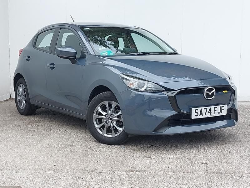 Grey Used 2024 Mazda 2 Center-Line Hatchback | £14,298 (Good price) - Image 1/4