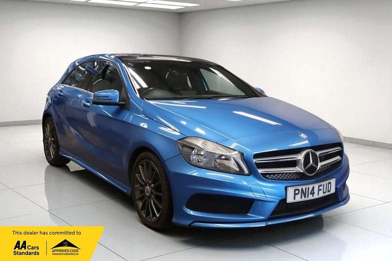 Blue Used 2014 Mercedes A200 AMG Hatchback | £7,950 (Expensive) - Image 1/4