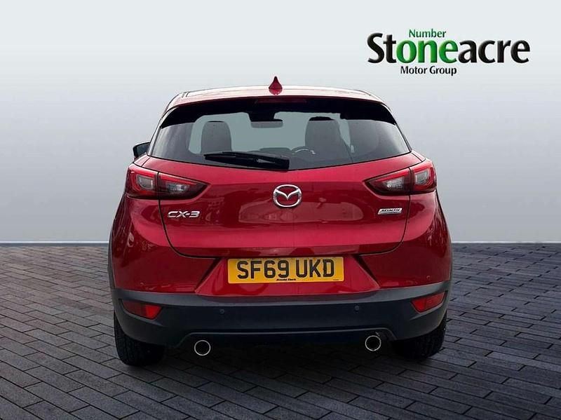 Gebraucht Mazda CX-3 121 PS (88 kW) 2019 Rot SUV