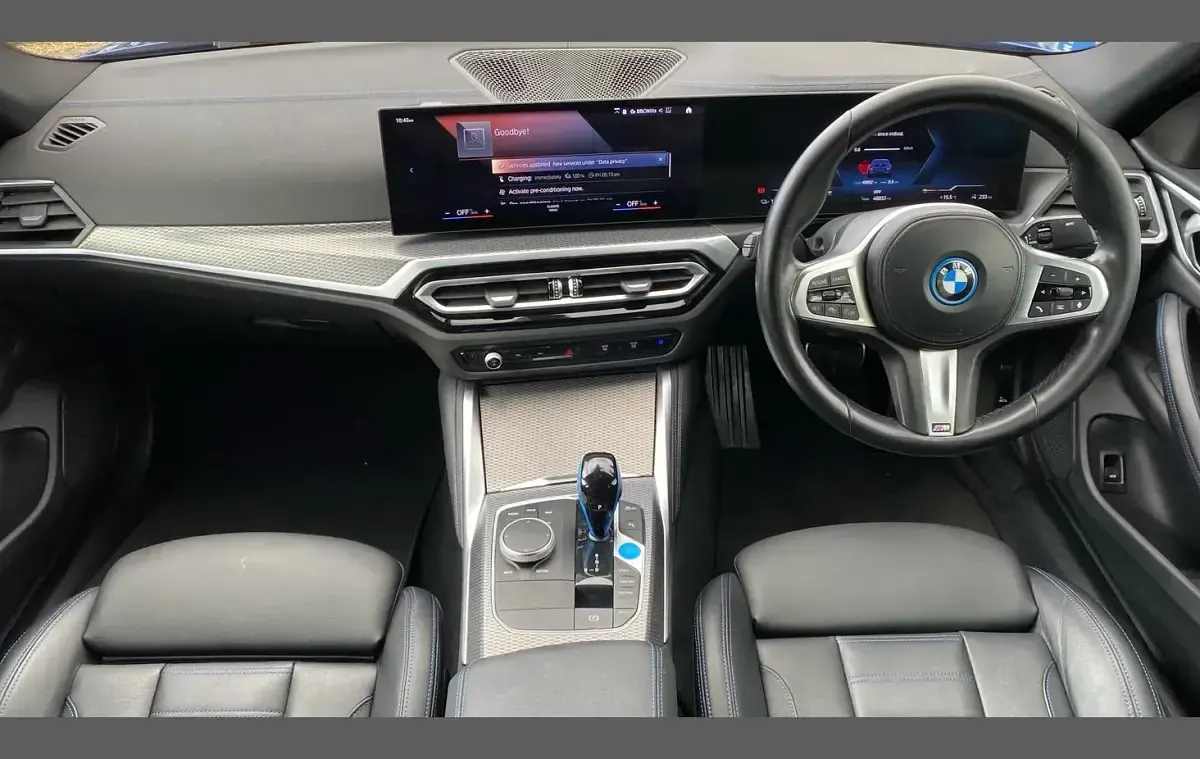 Used BMW i4 M Sport 250 kW (340 HP) 2022 Blue Sedan