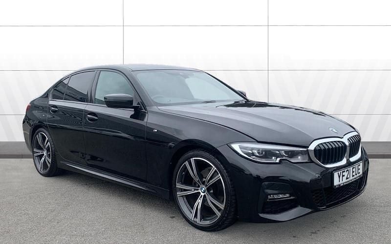 Black Used 2021 BMW 320 M Sport Sedan | £22,156 (Fair price) - Image 1/4