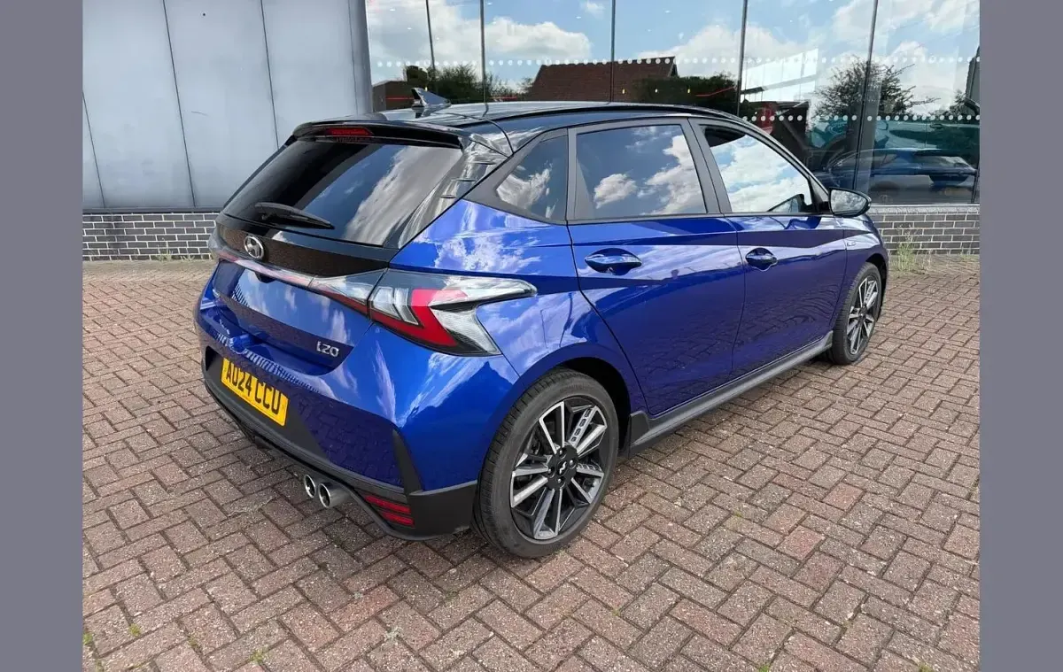 Used Hyundai i20 N Line 117 HP (86 kW) 2024 Blue Hatchback