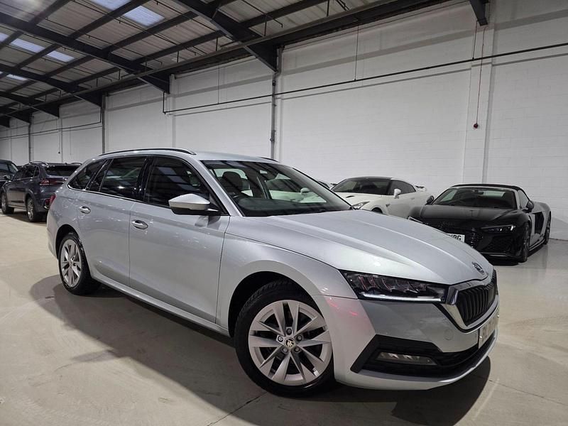 Used Skoda Octavia SE Technology 204 HP (150 kW) 2022 Silver Estate