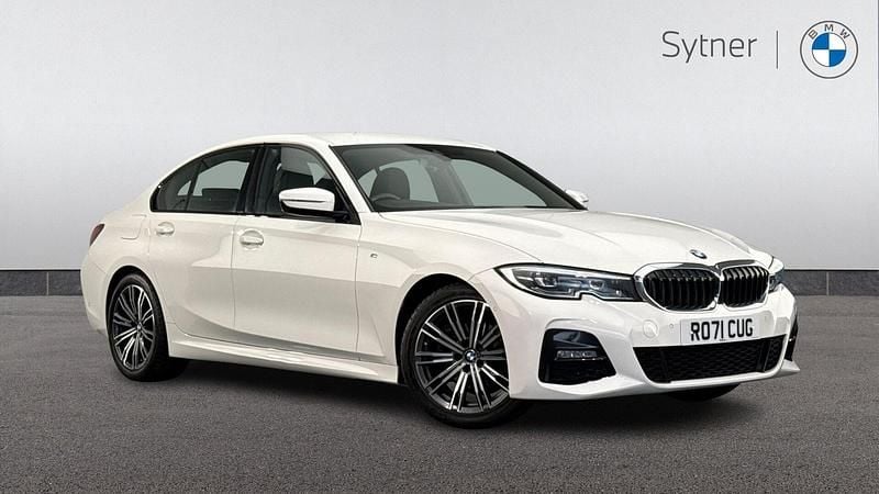 White Used 2021 BMW 320 M Sport | £22,750 (Good price) - Image 1/4