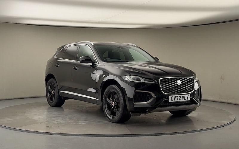 Used Jaguar F-Pace R-Dynamic 204 HP (150 kW) 2022 Santorini black SUV