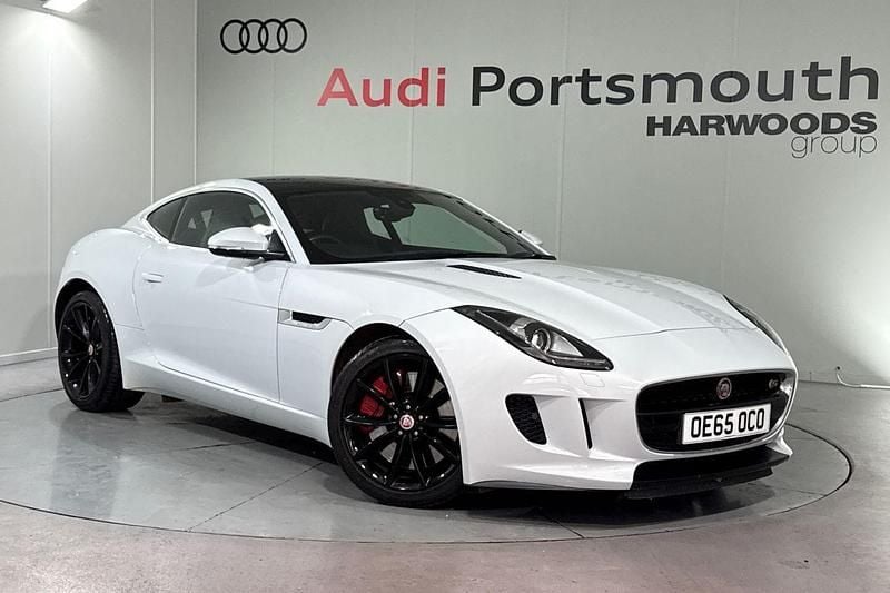 White Used 2015 Jaguar F-Type Supercharged Coupe | £26,490 (Fair price) - Image 1/4