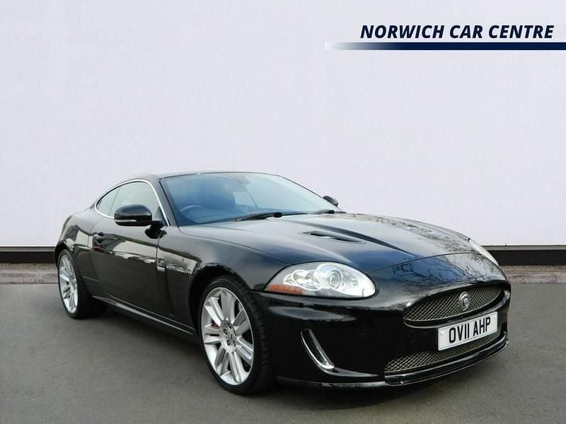Black Used 2011 Jaguar XKR Coupe | £18,995 (Good price) - Image 1/3