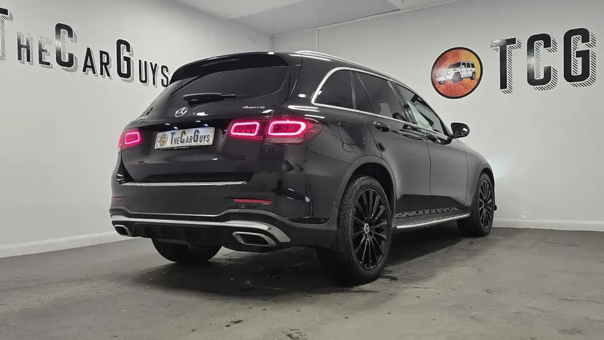 Used Mercedes GLC220 AMG line 194 HP (142 kW) 2019 Black SUV