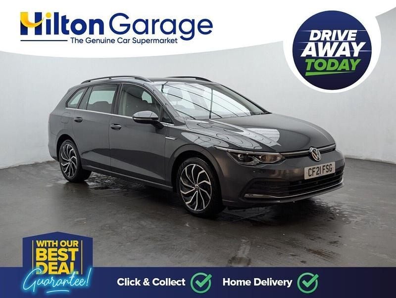 Used VW Golf VIII Style 150 HP (110 kW) 2021 Grey Estate
