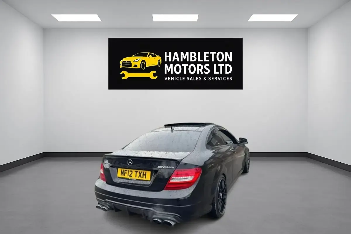 Used Mercedes C63 AMG AMG Edition 1 2012 Black Coupe