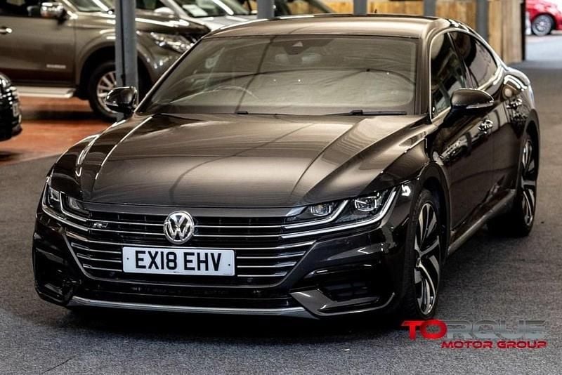 Grey Used 2018 VW Arteon R-line Hatchback | £15,695 (Fair price) - Image 1/4