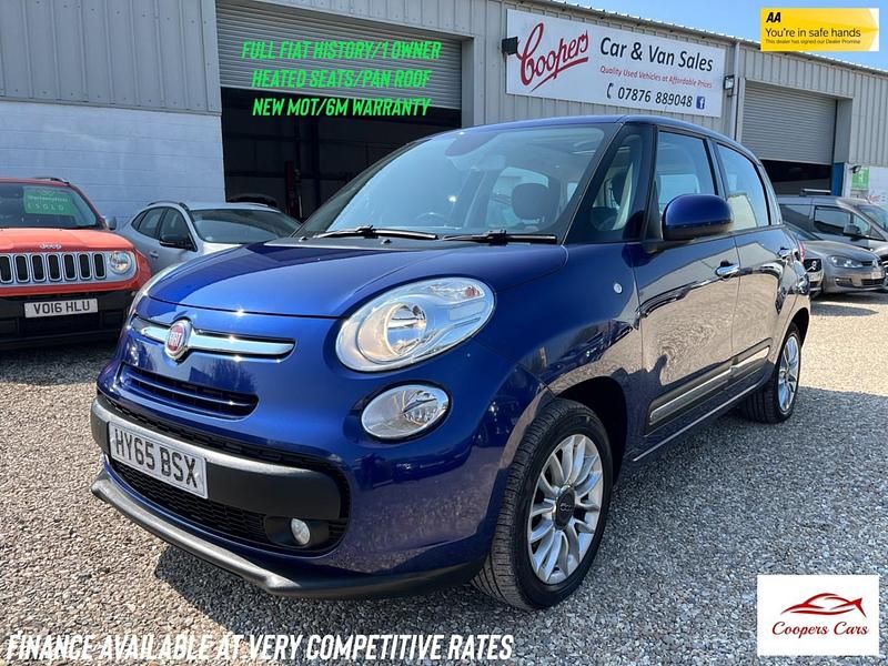 Blue Used 2015 Fiat 500L Lounge MPV | £5,995 (Fair price) - Image 1/4