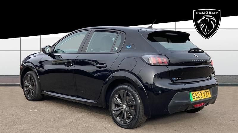 Occasion Peugeot e-208 Allure 100 kW (136 ch) 2021 Noir Citadine