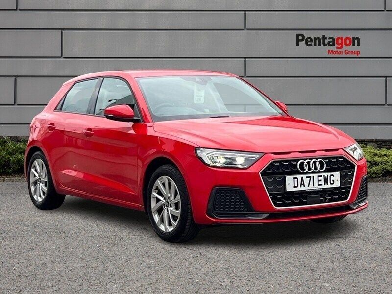 Red Used 2021 Audi A1 Sportback Sport Hatchback | £17,695 (Fair price) - Image 1/4