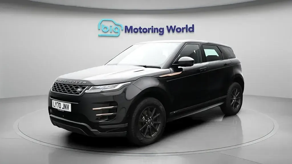 Używany Land Rover Range Rover evoque R-Dynamic 163 KM (119 kW) 2021 Czarny SUV