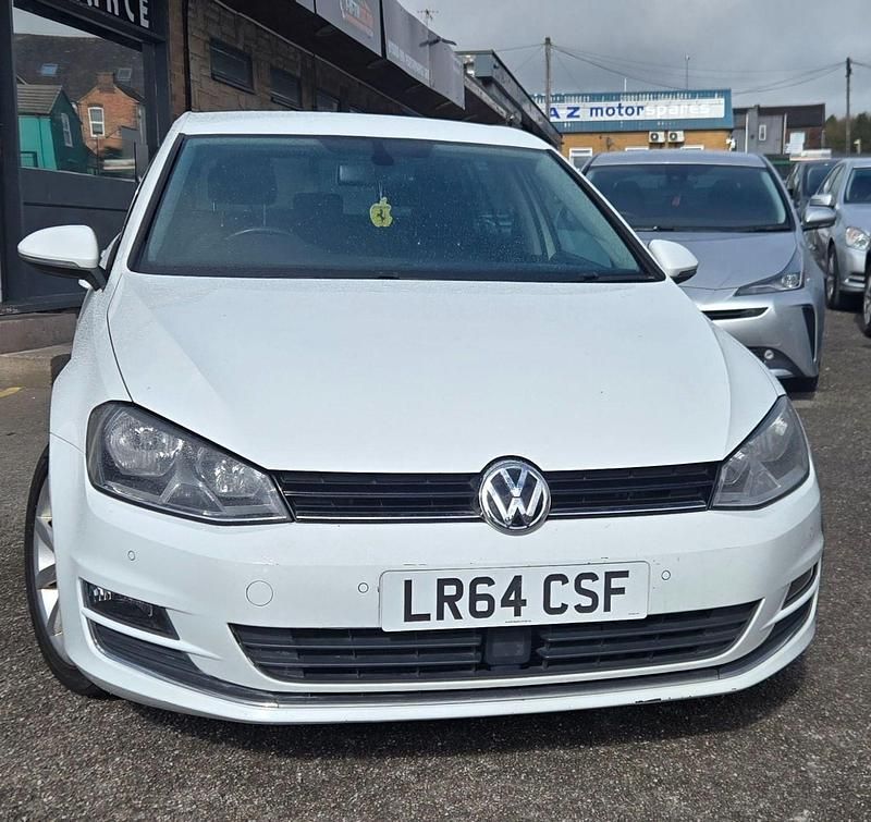 Used VW Golf VII GT 2014 White Hatchback