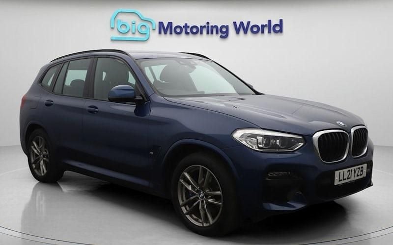 Used 2021 BMW X3 M Sport SUV | £25,400 (Good price) - Image 1/4