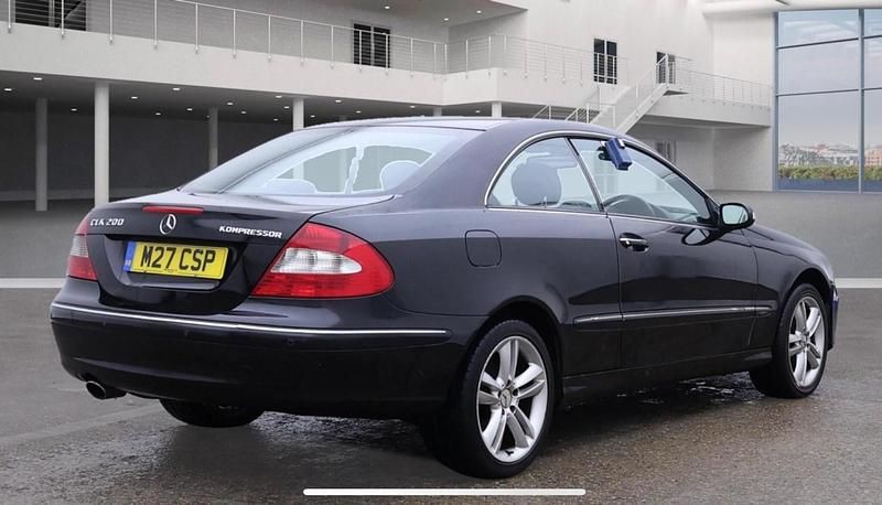 Used Mercedes CLK200 Avantgarde 2007 Black Coupe