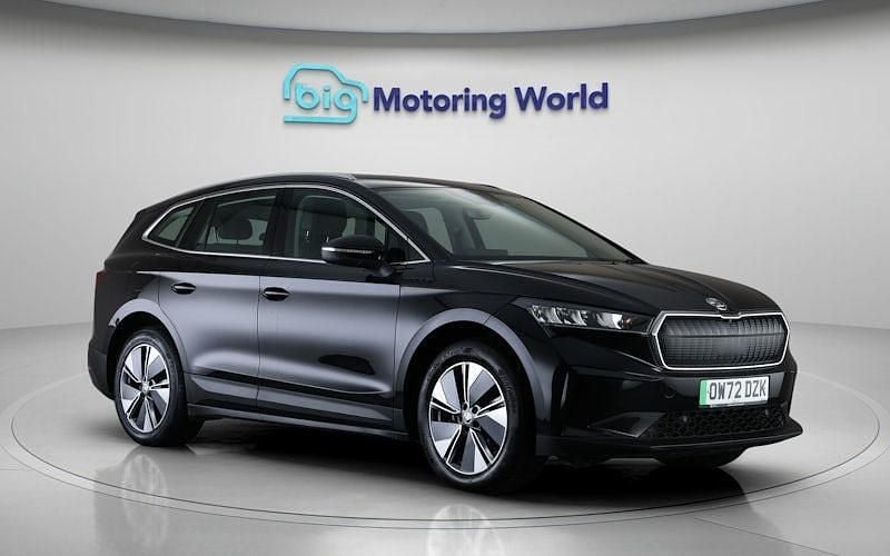 Used Skoda Enyaq iV ecoSuite 131 kW (179 HP) 2022 Black SUV