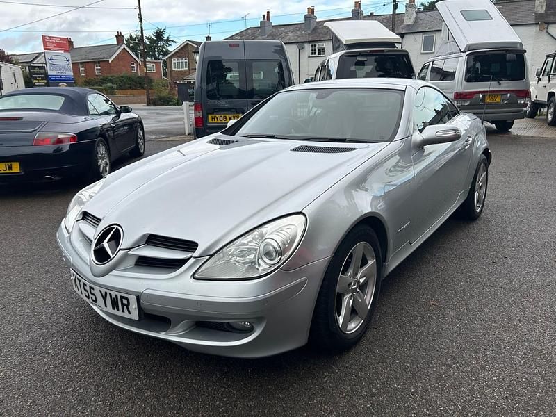 Used Mercedes SLK200 163 HP (119 kW) 2005 Silver Cabriolet