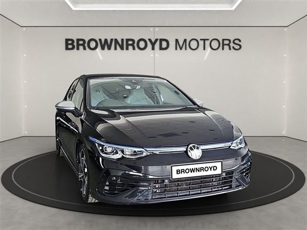 Black Used 2021 VW Golf VIII R Hatchback | £26,990 (Expensive) - Image 1/1
