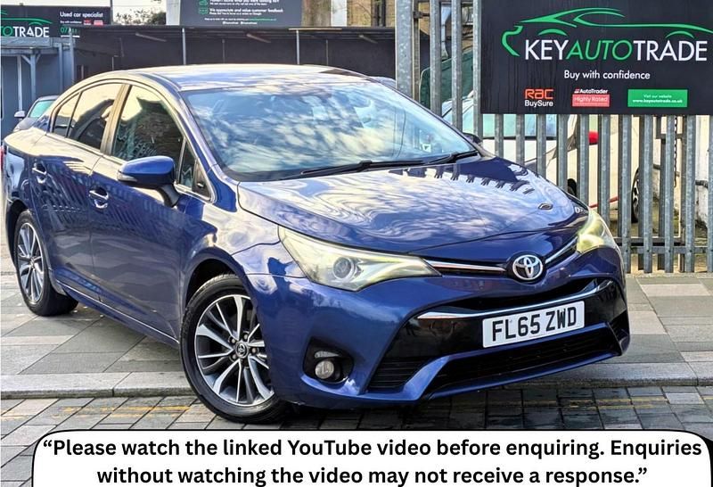 Blue Used 2015 Toyota Avensis Business Edition Sedan | £2,999 (Good price) - Image 1/4