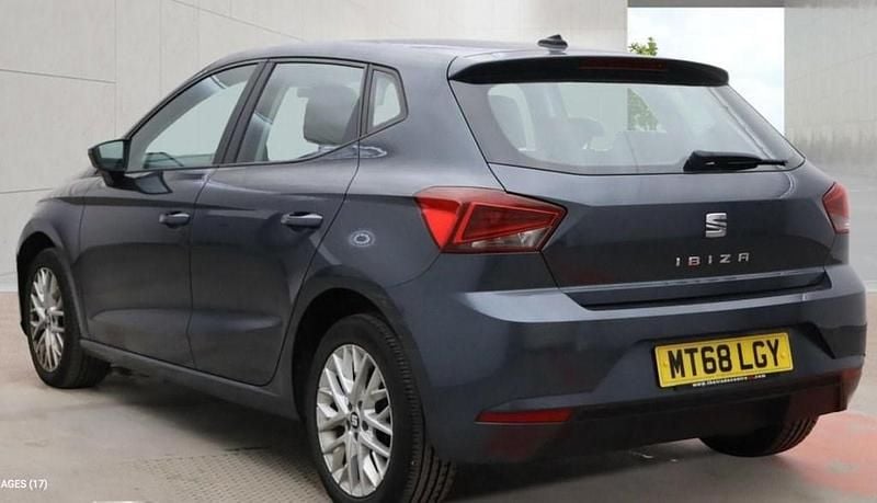 Used Seat Ibiza SE Technology 95 HP (69 kW) 2018 Grey Hatchback