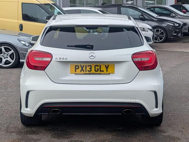 Used Mercedes A250 AMG 2013 White Hatchback