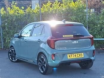 Used Kia Picanto GT-Line S 77 HP (56 kW) 2025 Green Hatchback