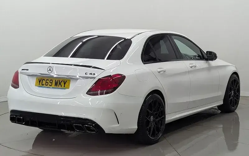 Used Mercedes C43 AMG Premium 390 HP (286 kW) 2019 White Sedan