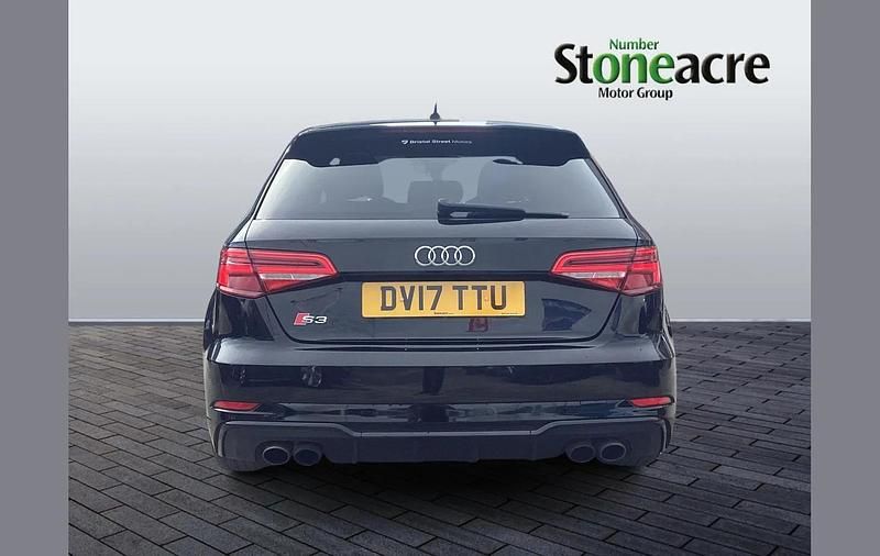 Used Audi S3 Sportback Black Edition 306 HP (225 kW) 2017 Black Hatchback