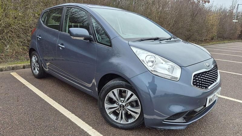 Used Kia Venga 123 HP (90 kW) 2017 Blue Hatchback