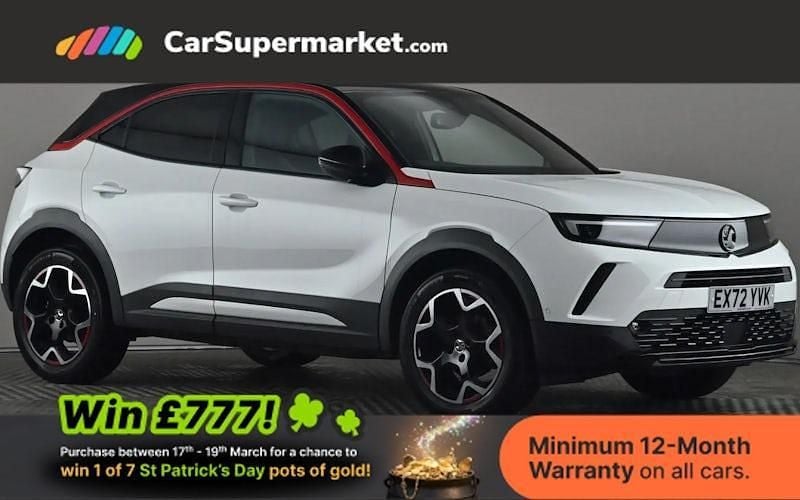 Used Vauxhall Mokka GS Line 131 HP (96 kW) 2022 White SUV