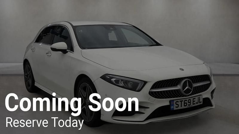 Used Mercedes A250 AMG Line Premium 2019 White Hatchback