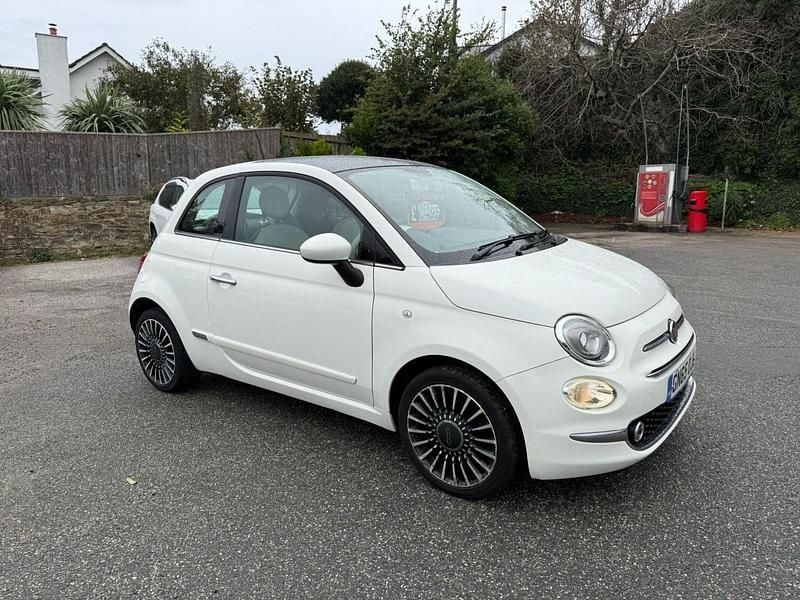 Used Fiat 500 Lounge 69 HP (50 kW) 2015 White Hatchback