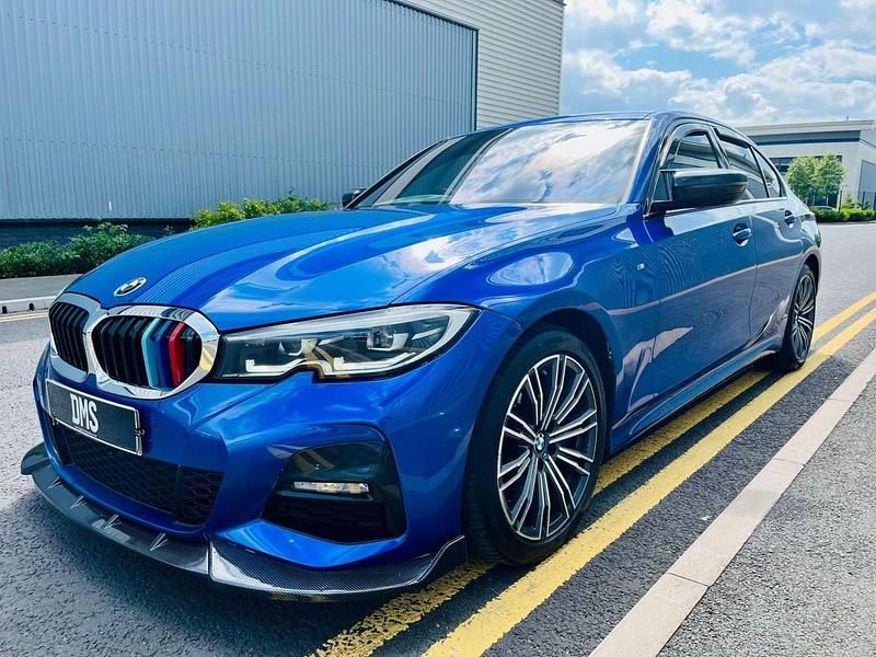 Used BMW 330 M Sport 255 HP (187 kW) 2019 Blue Sedan
