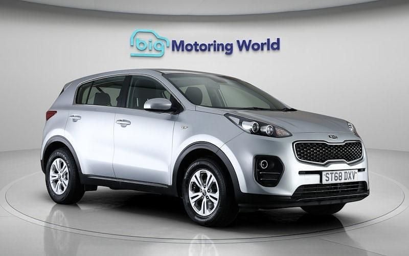 Used Kia Sportage 116 HP (85 kW) 2018 Silver SUV