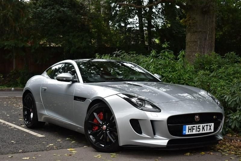 Silver Used 2015 Jaguar F-Type S Coupe | £41,000 - Image 1/4