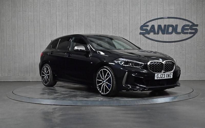 Used BMW M135 Comfort Edition 306 HP (225 kW) 2023 Black Hatchback