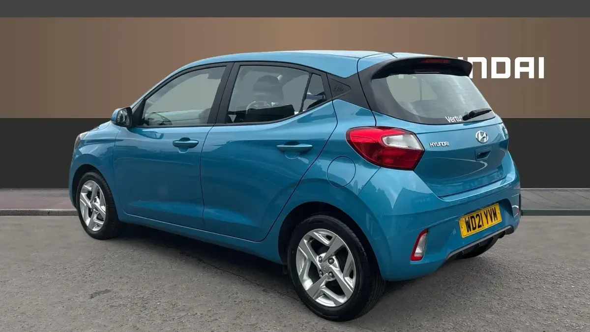 Used Hyundai i10 SE 67 HP (49 kW) 2021 Turquoise Hatchback