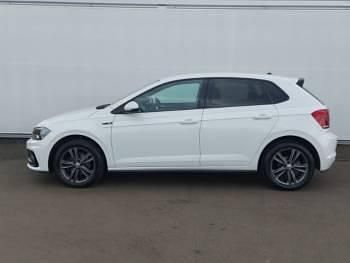 Used VW Polo R-line 115 HP (84 kW) 2020 White Hatchback