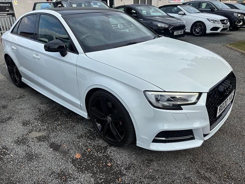 White Used 2020 Audi S3 Sedan | £23,995 (Fair price) - Image 1/4