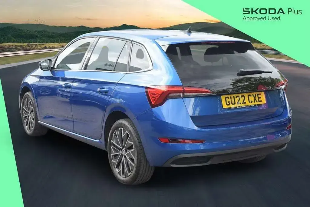 Used Skoda Scala SE L 2022 Blue Hatchback