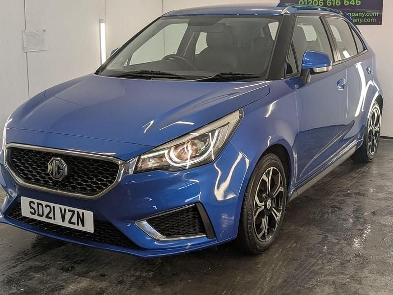 Blue Used 2021 MG MG3 Exclusive Hatchback | £7,950 (Fair price) - Image 1/3