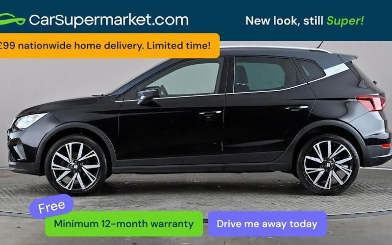 Used Seat Arona FR 110 HP (80 kW) 2022 Black SUV