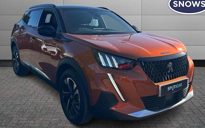 Orange Used 2023 Peugeot 2008 GT SUV | £17,679 (Fair price) - Image 1/4