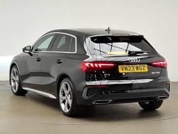 Used Audi A3 S-Line 110 HP (80 kW) 2023 Black Sedan